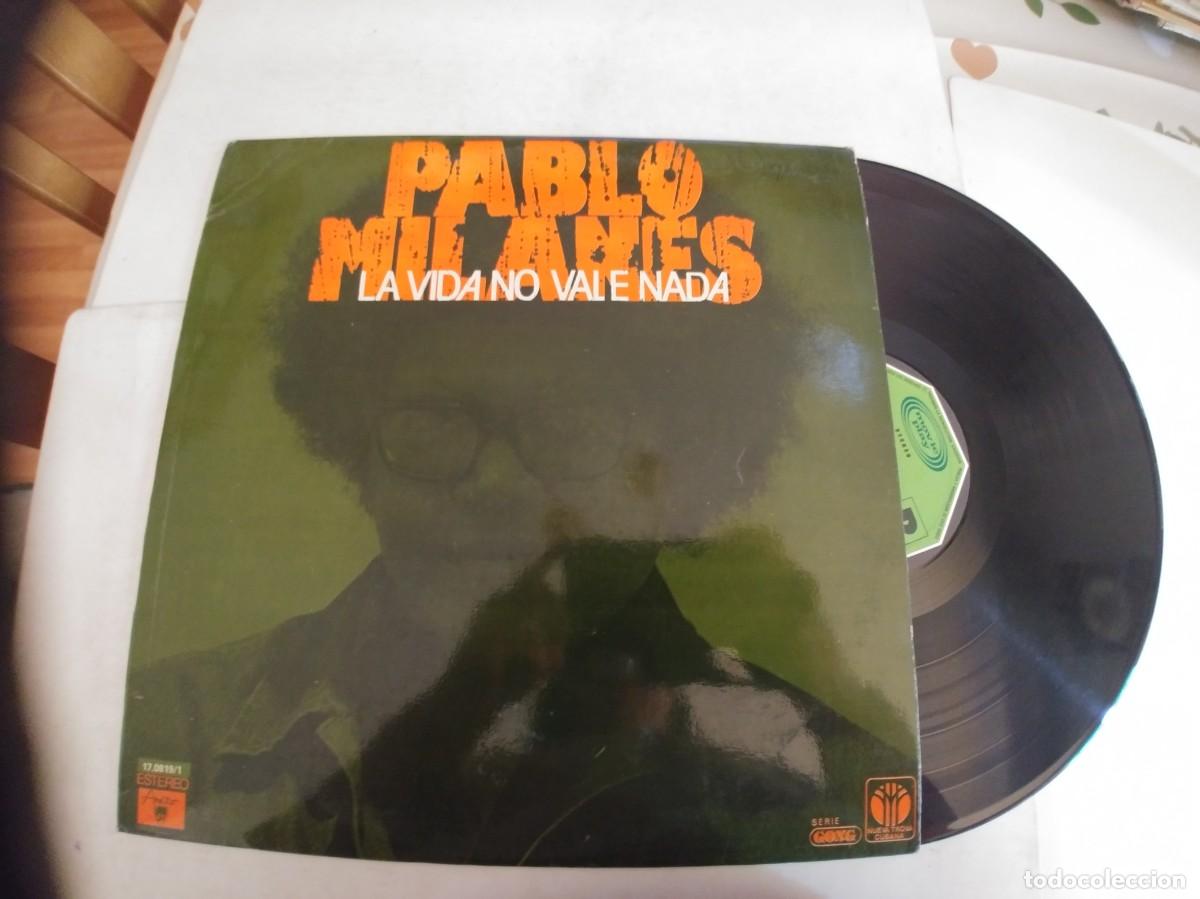 Disques de vinyle: PABLO MILANES-LP LA VIDA NO VALE NADA