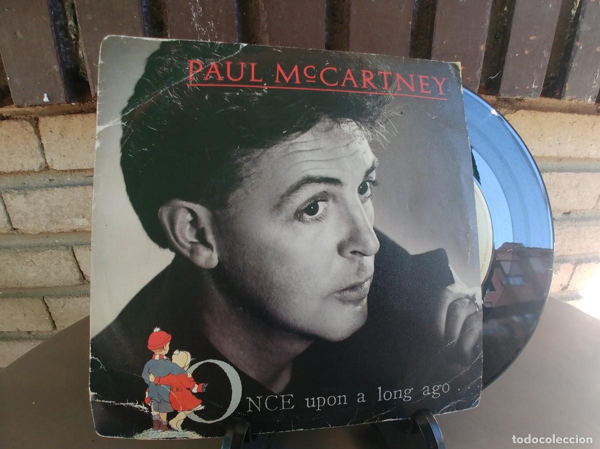 Discos de vinilo: PAUL McCARTNEY-SINGLE ONCE UPON A LONG AGO - Foto 1