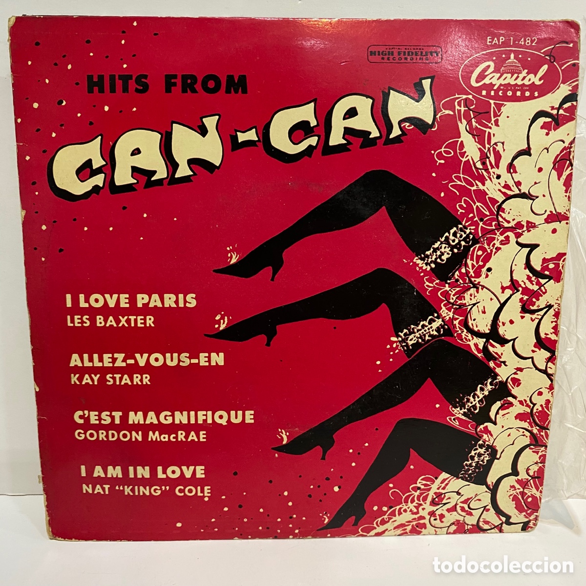 Discos de vinilo: Hits From Can-Can (7&rdquo;, EP) - Foto 1