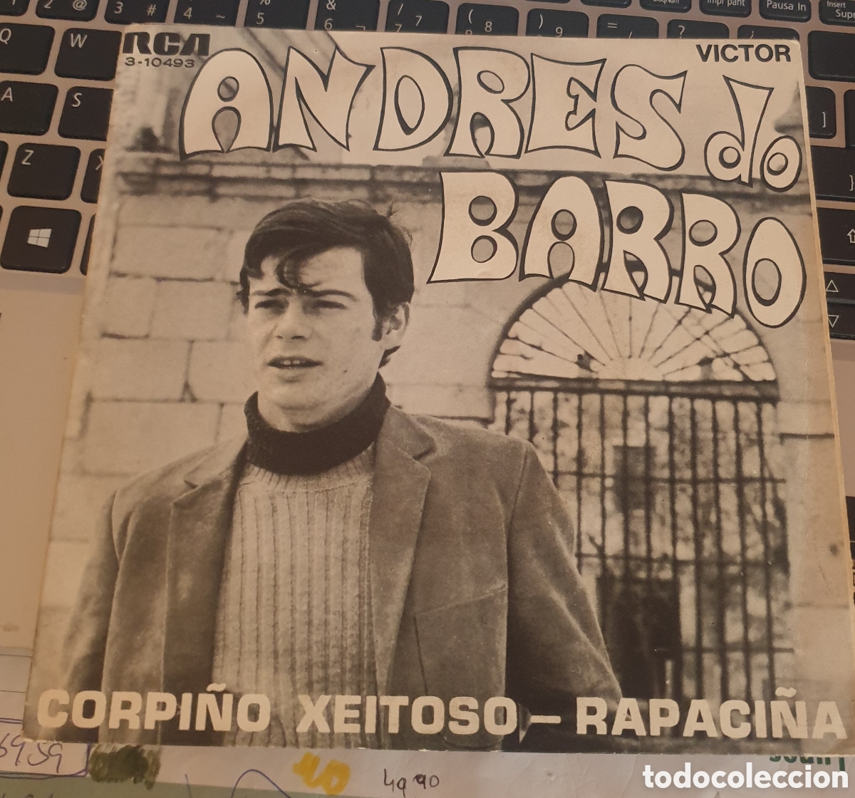 Discos de vinilo: Andr&eacute;s Do Barro - Corpi&ntilde;o Xeitoso - Foto 1