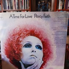 Discos de vinilo: PERCY FAITH / A TIME FOR LOVE (DOBLE LP CBS 1971)