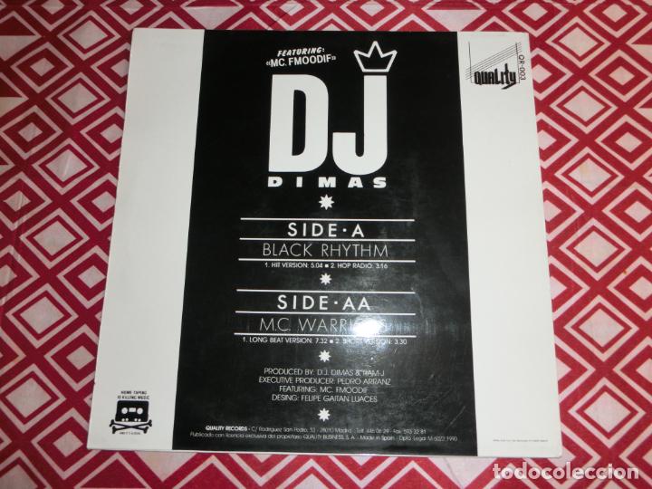 Discos de vinilo: DJ Dimas Featuring MC. FMoodif &ndash; Black Rhythm - Foto 2