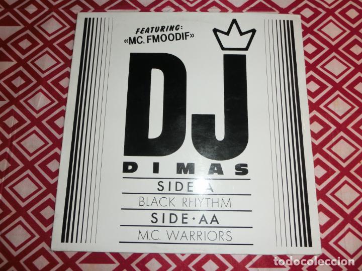 Discos de vinilo: DJ Dimas Featuring MC. FMoodif &ndash; Black Rhythm - Foto 1