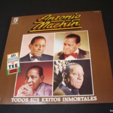Discos de vinilo: ANTONIO MACHIN DOBLE LP TODOS SUS EXITOS INMORTALES DISCOPHON ESPAÑA 1981 DESPLEGABLE