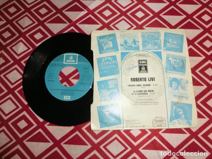 Discos de vinilo: roberto livi - cuidado amor, cuidado - Foto 2