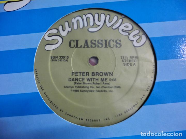 Discos de vinilo: PETER BROWN - DANCE WITH ME - Foto 2