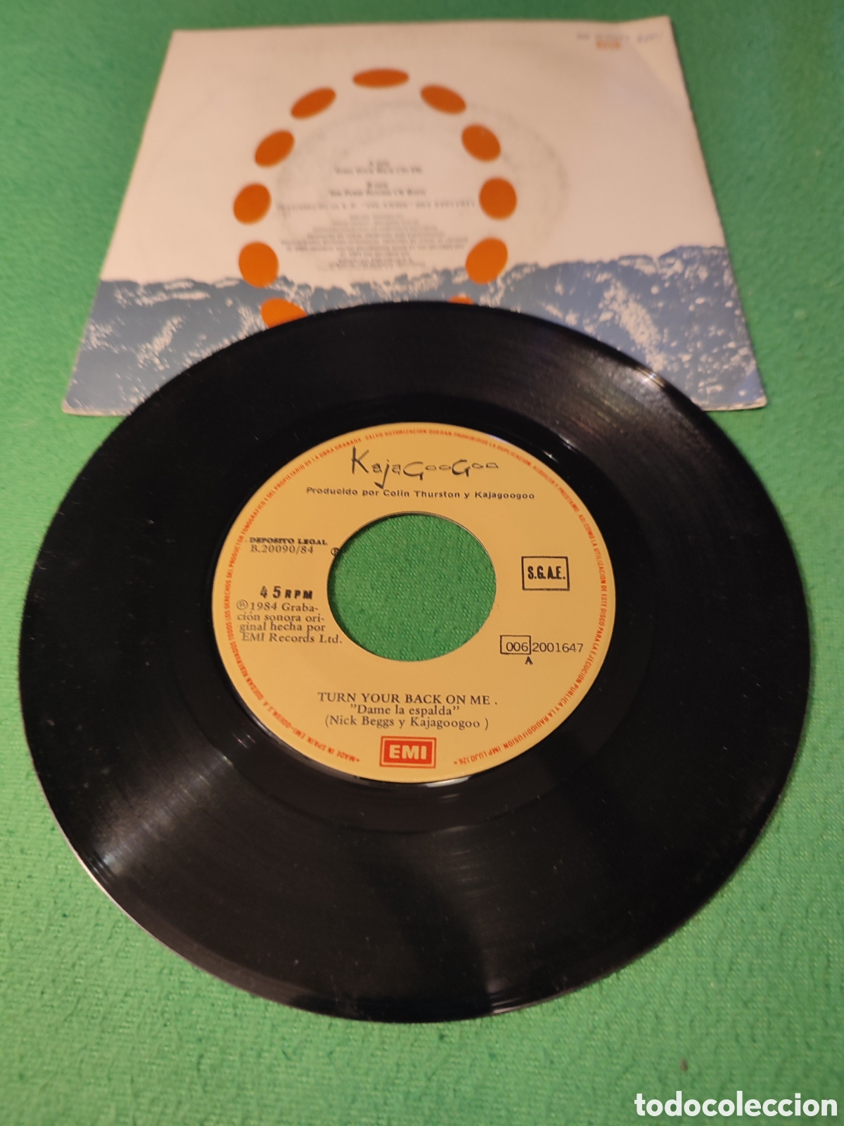 Discos de vinilo: Kajagoogoo - Turn you back on me - Foto 2