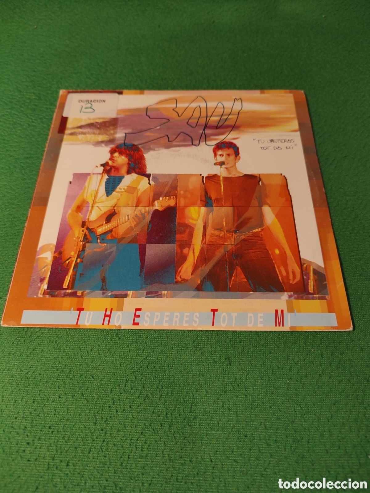 Discos de vinilo: Sau - Tu ho esperes tot de mi - Foto 1