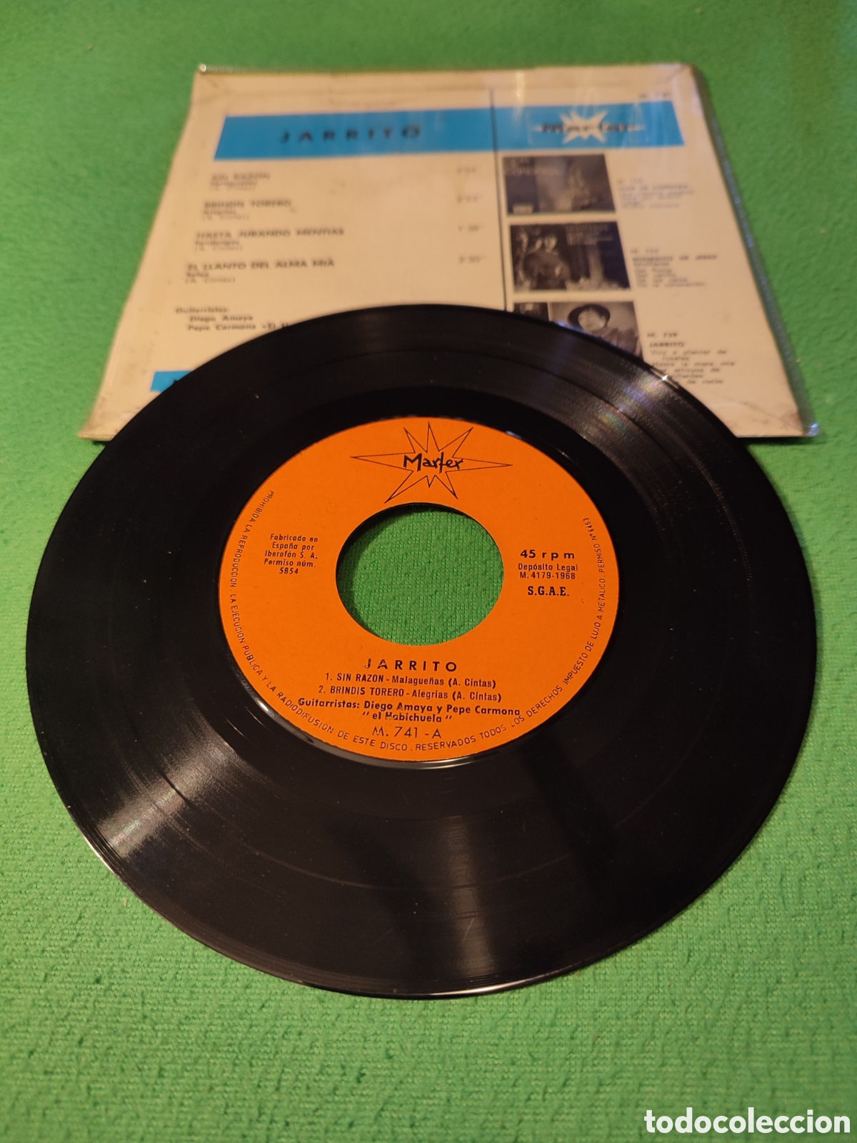 Discos de vinilo: Jarrito - Sin raz&oacute;n+ 3 - Foto 2