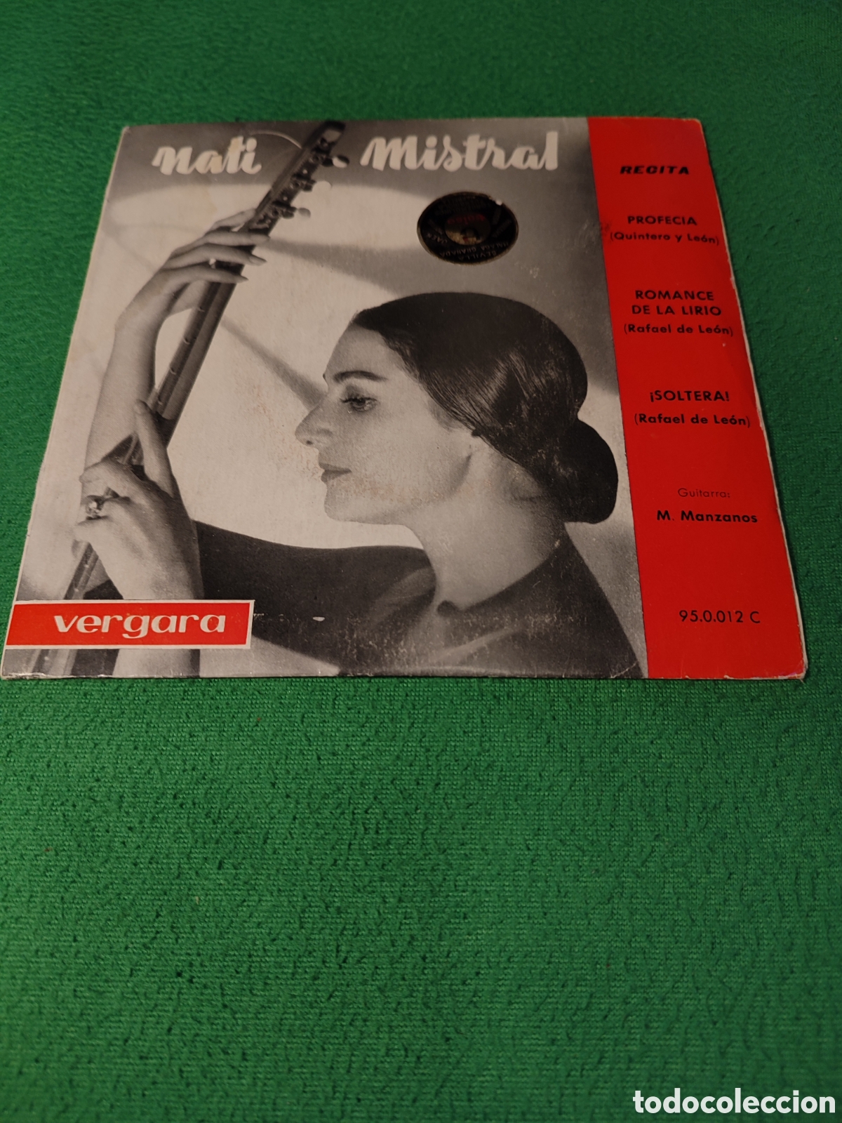 Discos de vinilo: Nati Mistral - Profec&iacute;a+ 2 - Foto 1