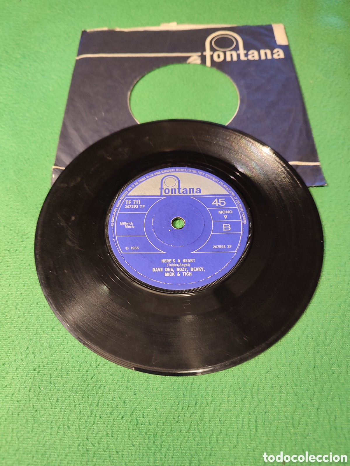 Discos de vinilo: Dave Dee, Dozy, Beaky, Mick,& Tich- Hideway - Foto 2