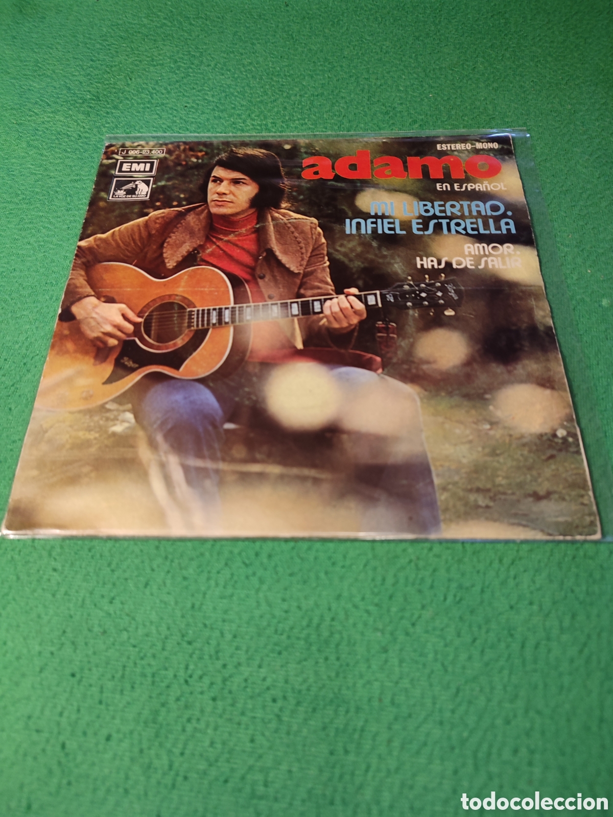 Discos de vinilo: Adamo - Mi libertad, infiel estrella - Foto 1
