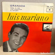 Discos de vinilo: LUIS MARIANO - GRANADA (7”, EP)