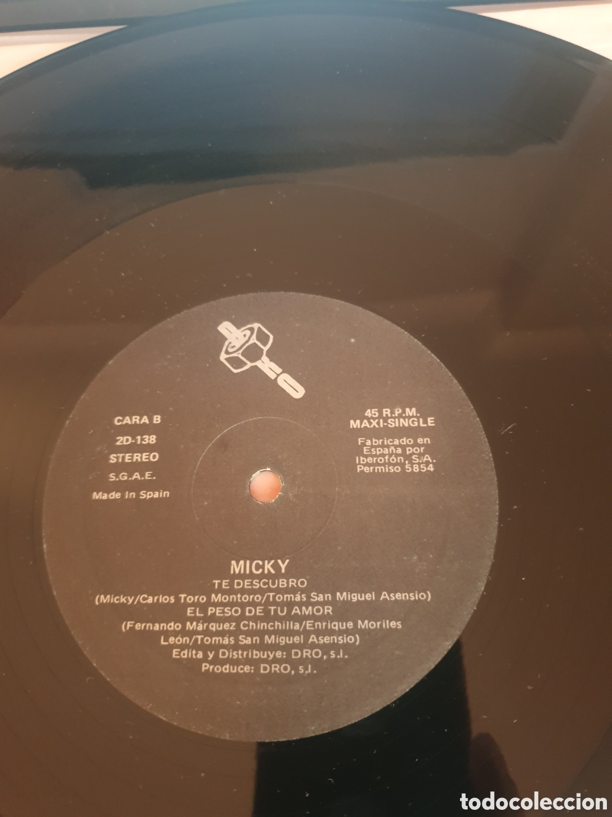 Discos de vinilo: Micky - tiempo - Foto 3