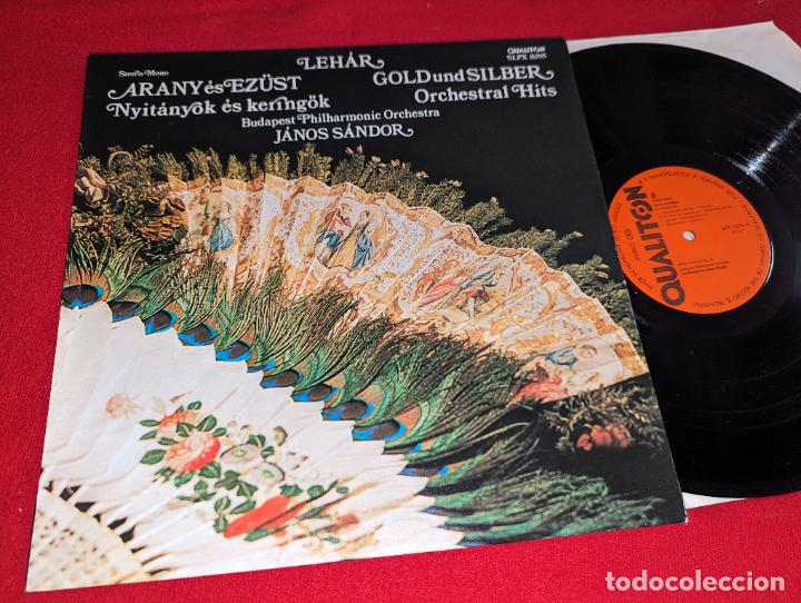 Disques de vinyle: BUDAPEST Janos Sandor LEHAR Arany es Ezust/Gold und Silber/Nyitanyok es keringok LP 1977 Qualiton HU
