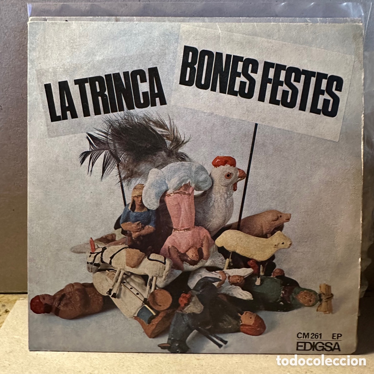 Discos de vinilo: La Trinca - Bones Festes (7&rdquo;, EP) - Foto 1