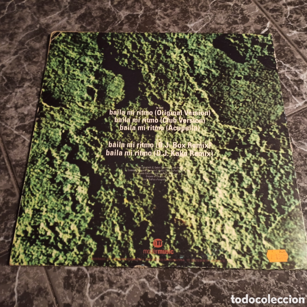Discos de vinilo: Flaco Ben&iacute;tez - Baila Mi Ritmo (12&rdquo;) - Foto 2