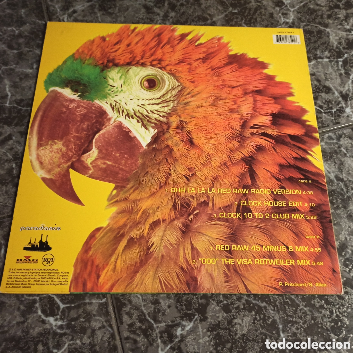 Discos de vinilo: Red Raw Feat 007 (6) - Ohh La La La (12&rdquo;) - Foto 2