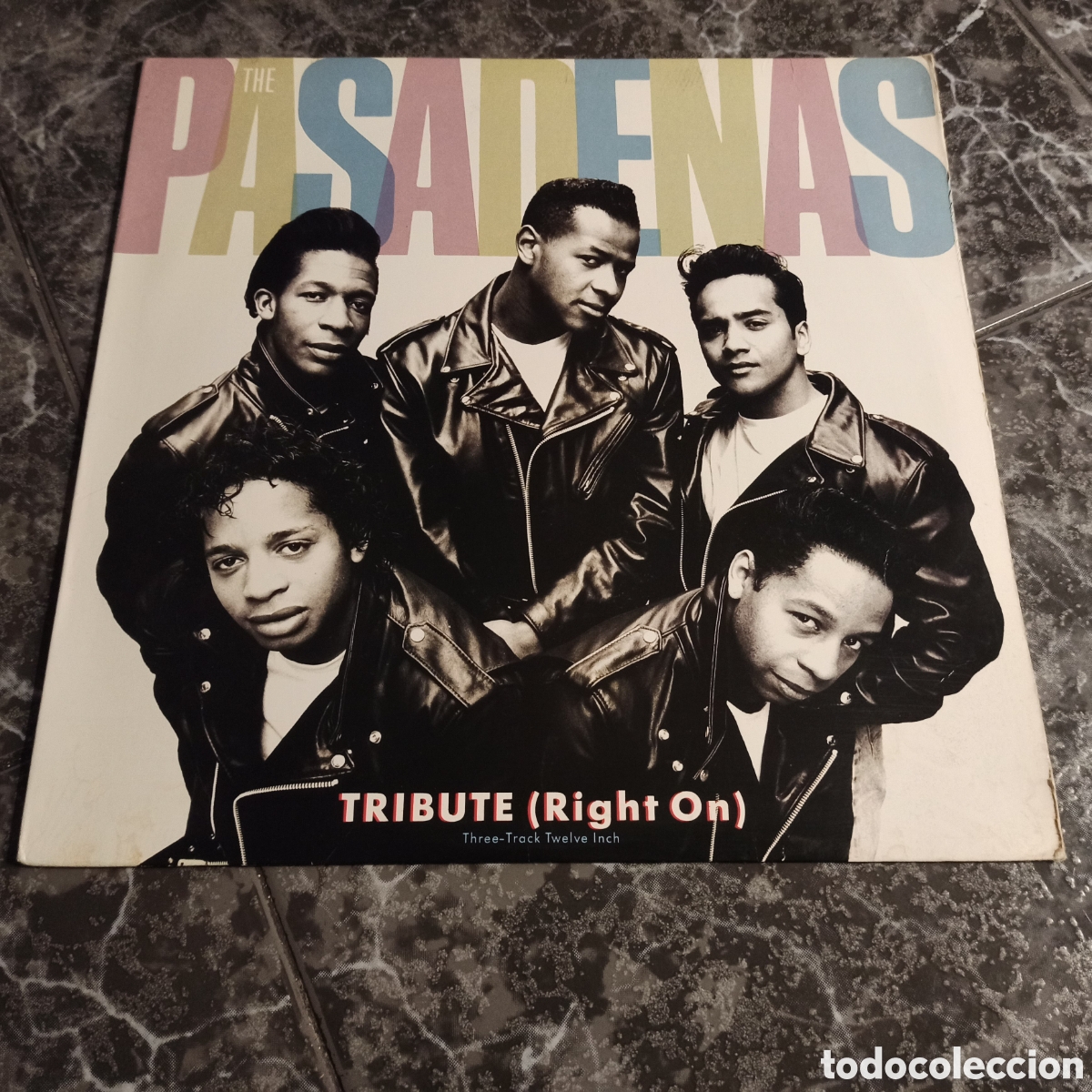 Discos de vinilo: The Pasadenas - Tribute (Right On) (12&rdquo;) - Foto 1