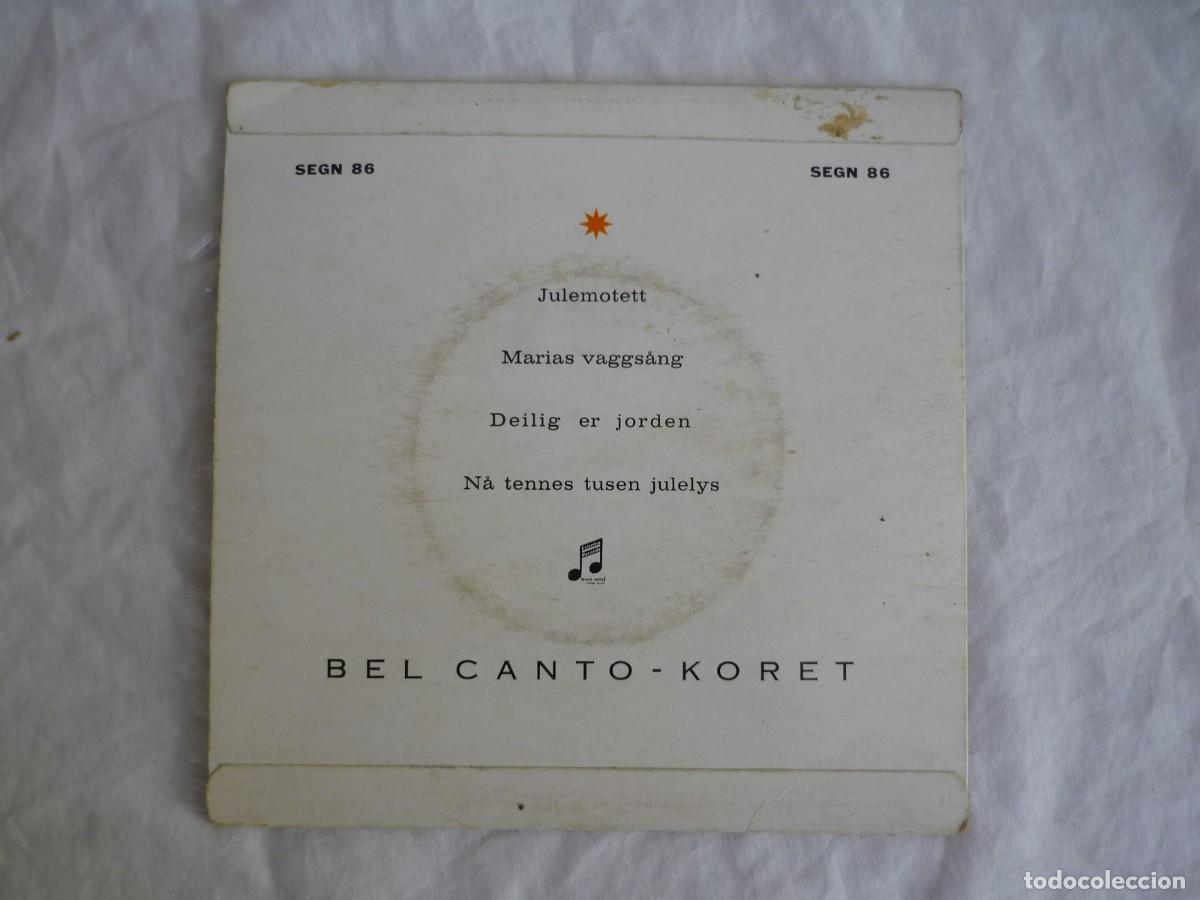 Discos de vinilo: EP vinilo Bel Canto - Koret Norway - Foto 2