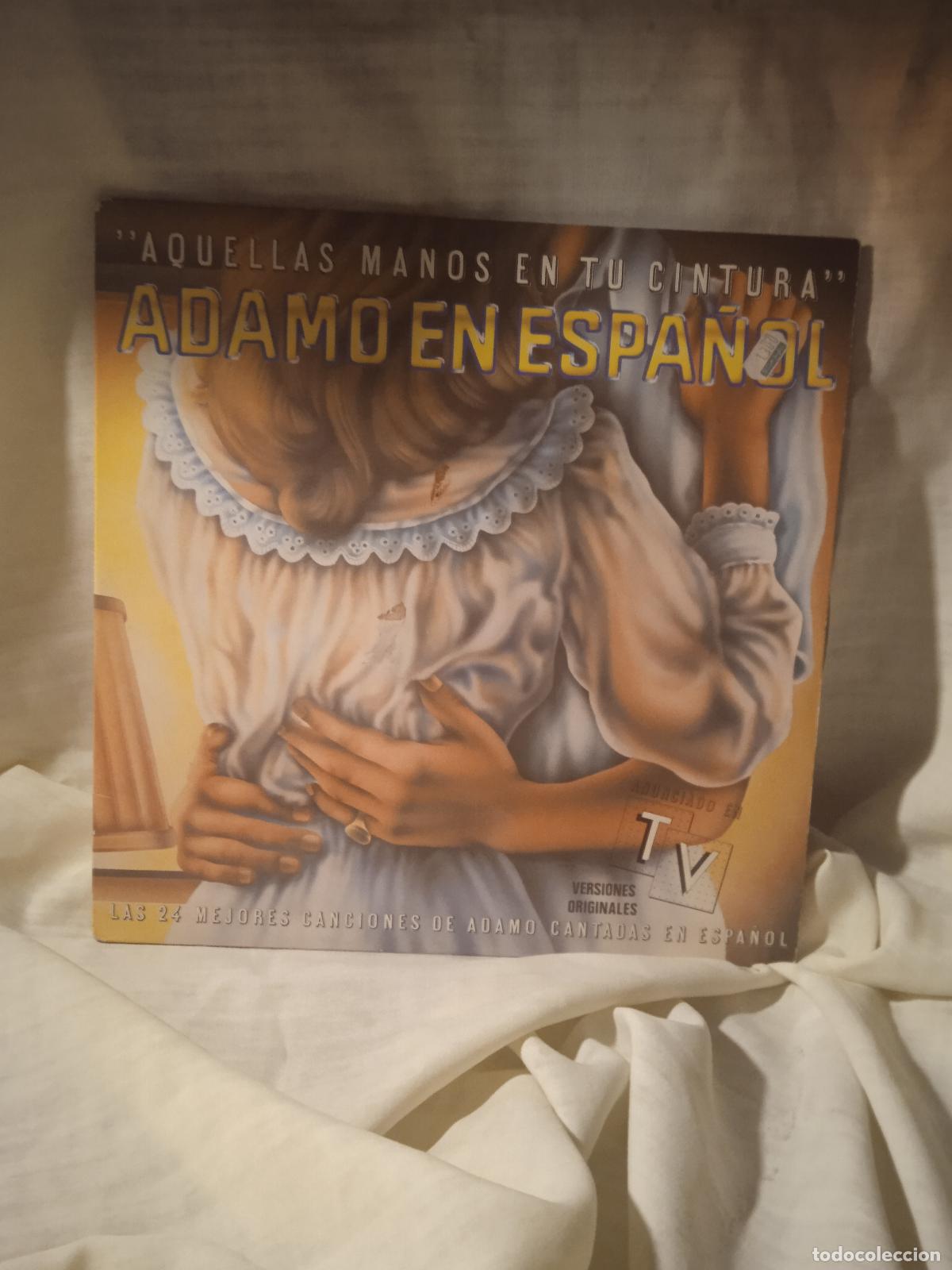 Discos de vinilo: ADAMO CANTA EN ESPA&Ntilde;OL REF. 66 EMI 1981 9/10 DATO - Foto 1