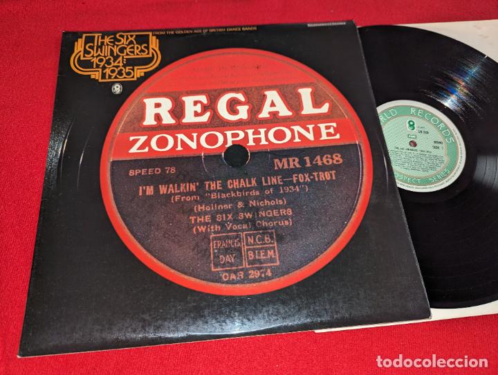 Disques de vinyle: THE SIX SWINGERS 1934-1935 LP 1977 World UK SWING JAZZY