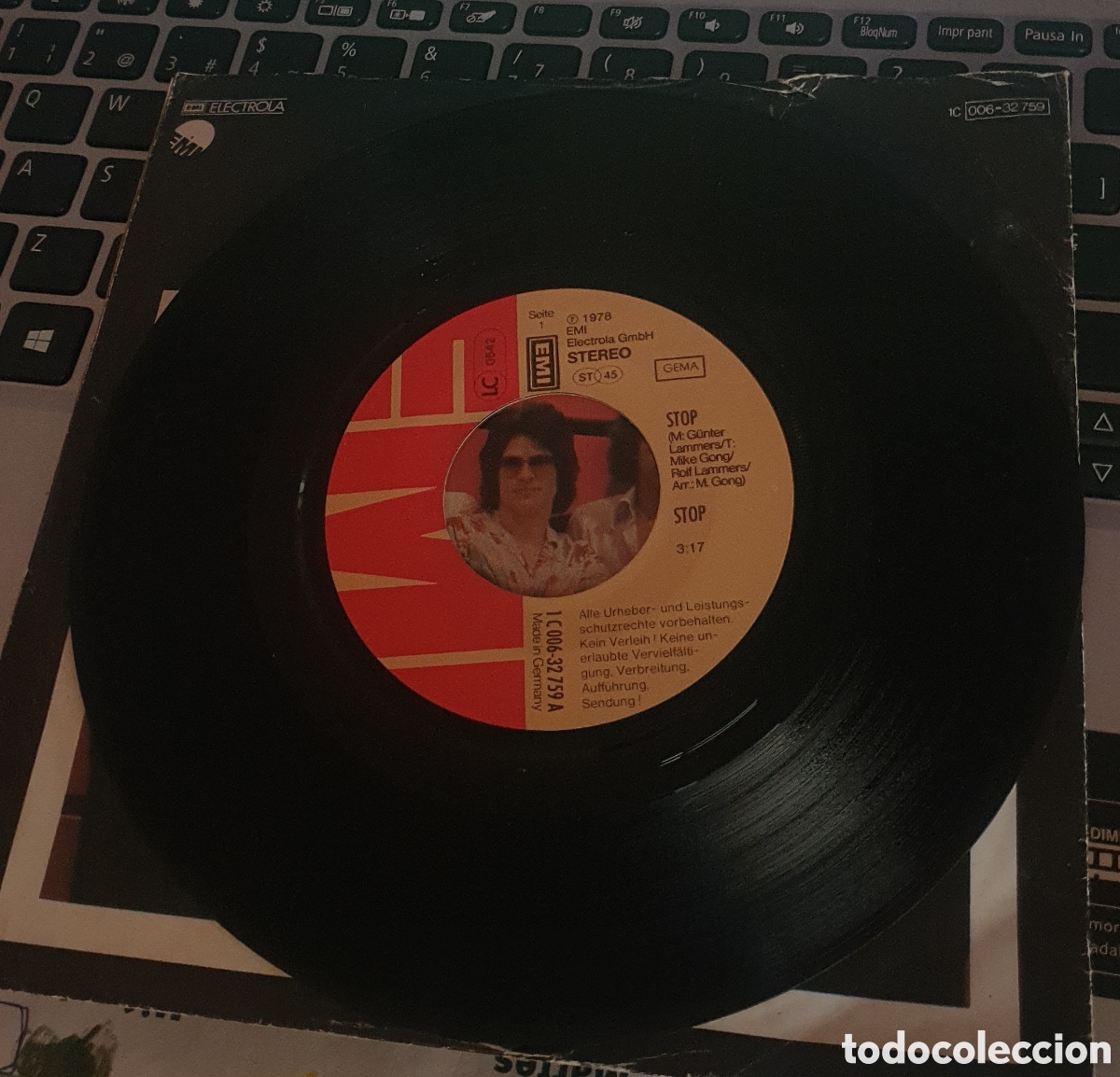 Discos de vinilo: Stop &lrm;&ndash;&nbsp;Stop / Baby Dance - Foto 2