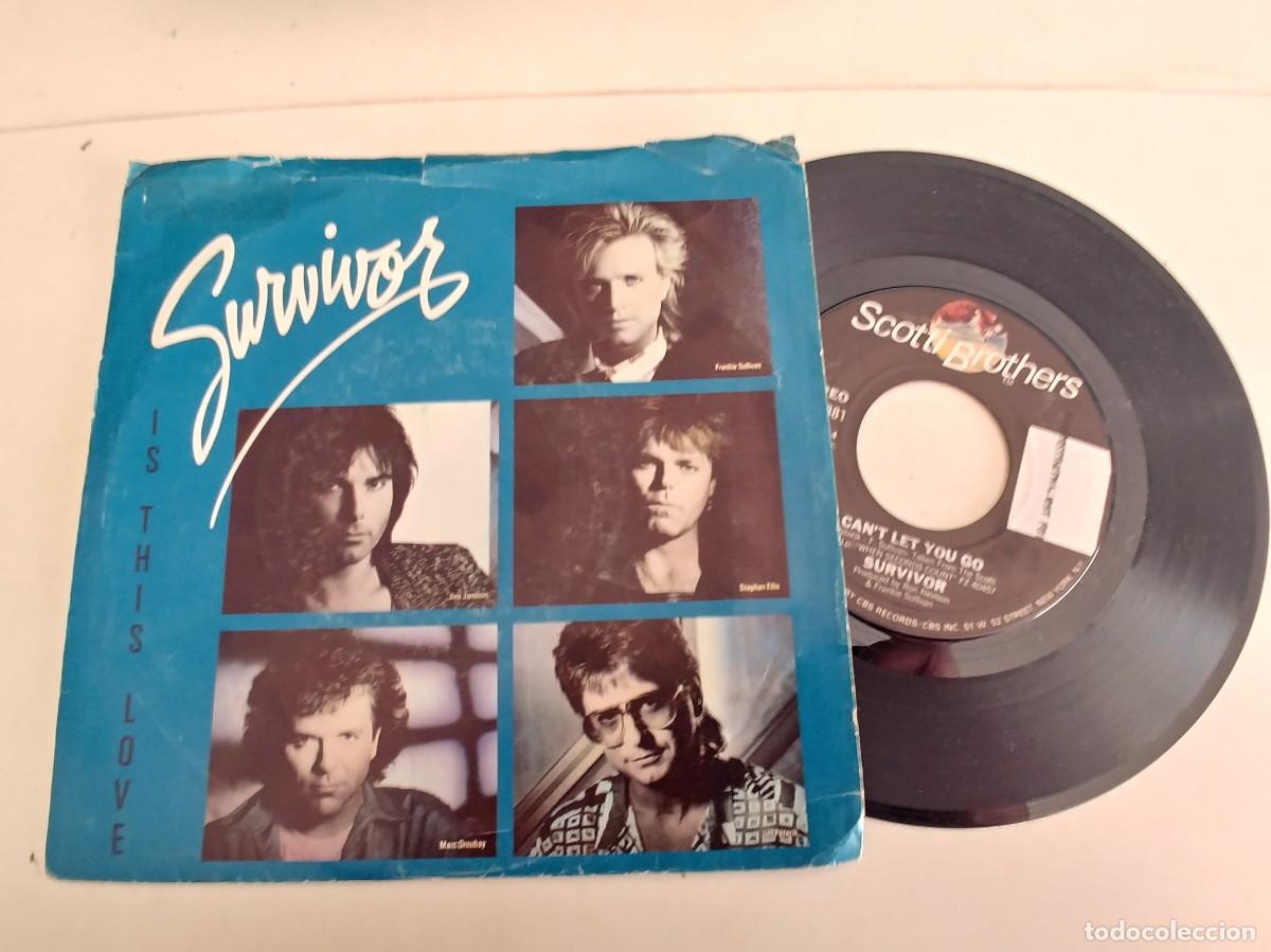 Discos de vinilo: SURVIVOR-SINGLE IS THIS LOVE