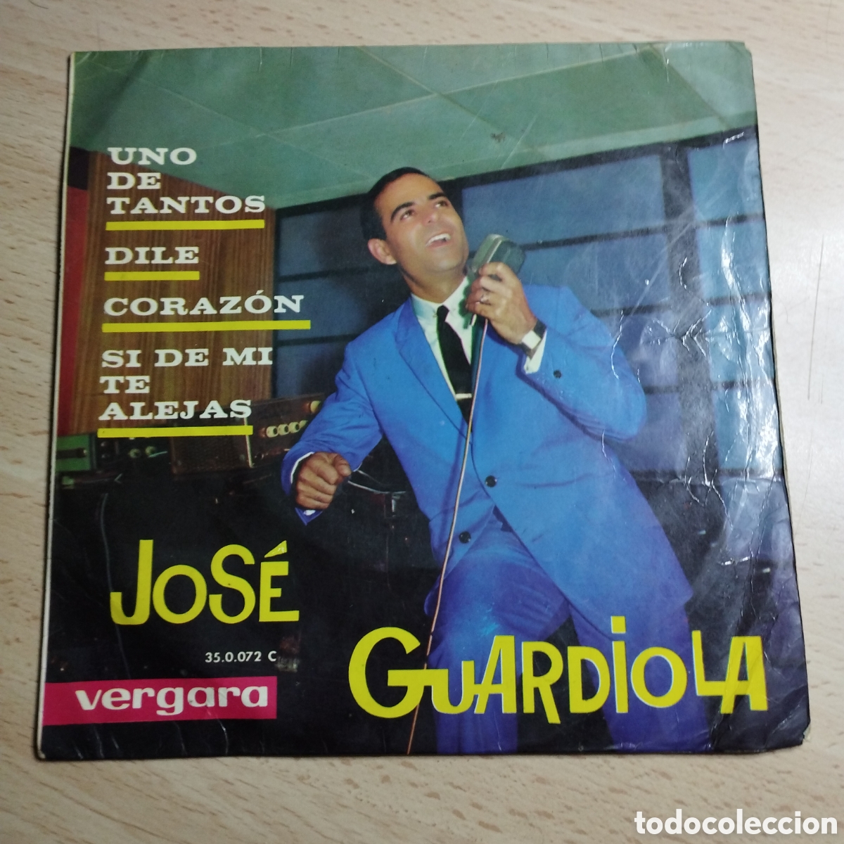 Discos de vinilo: EP 7&rdquo; Jos&eacute; Guardiola 1963 Uno de tantos + 3. - Foto 1