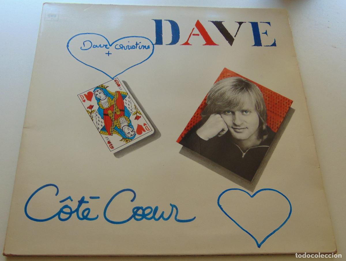 Discos de vinilo: DAVE - COTE COEUR - LP 1979 - Foto 2