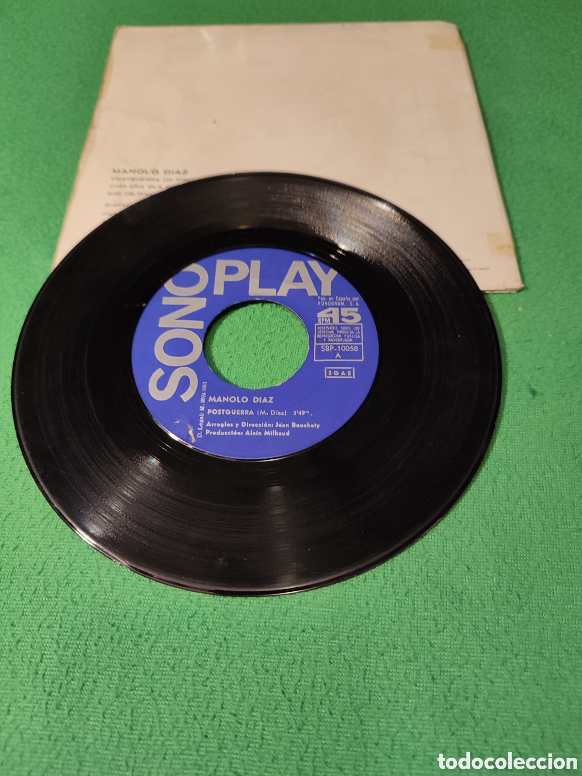 Discos de vinilo: Manolo Diaz - Postguerra+ 2 - Foto 3