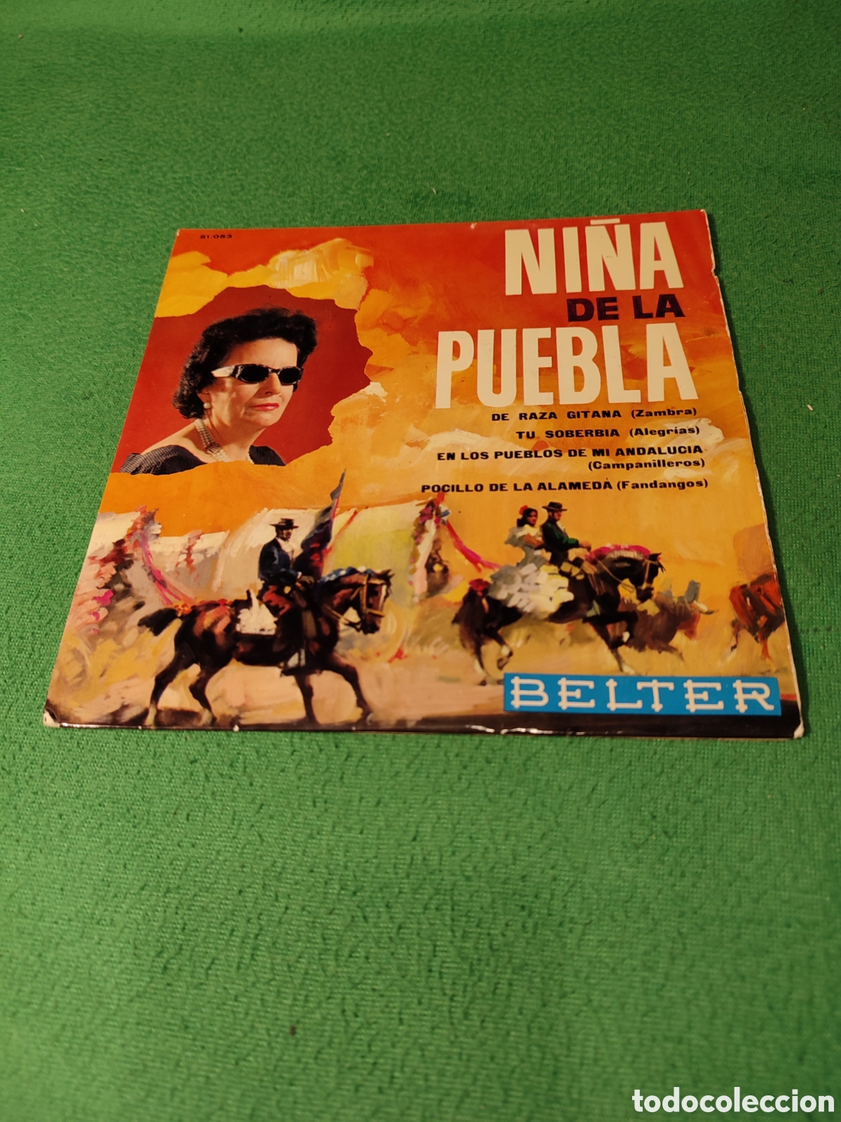 Discos de vinilo: Ni&ntilde;a de la Puebla,- De raza gitana+ 3 - Foto 1