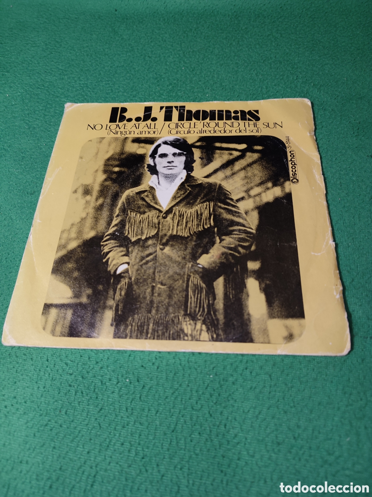 Discos de vinilo: B.J.Thomas - No Love at all - Foto 1