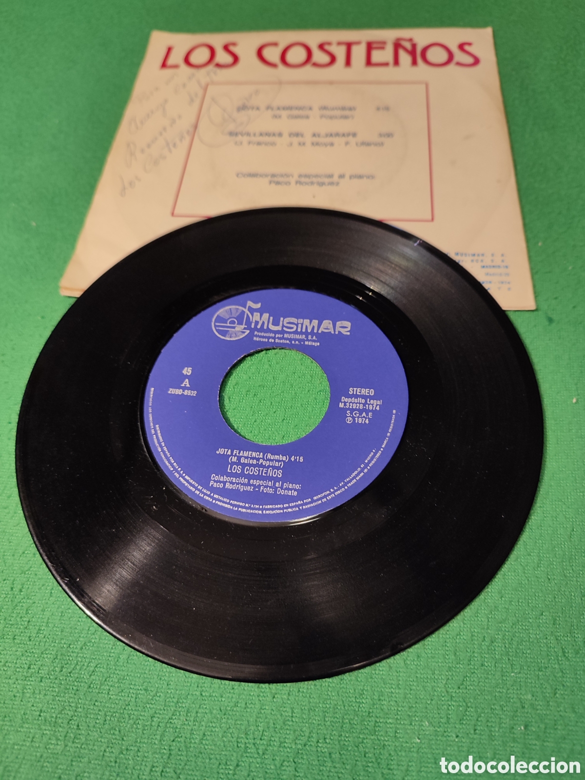 Discos de vinilo: Los Coste&ntilde;os - Jota flamenco - Foto 2