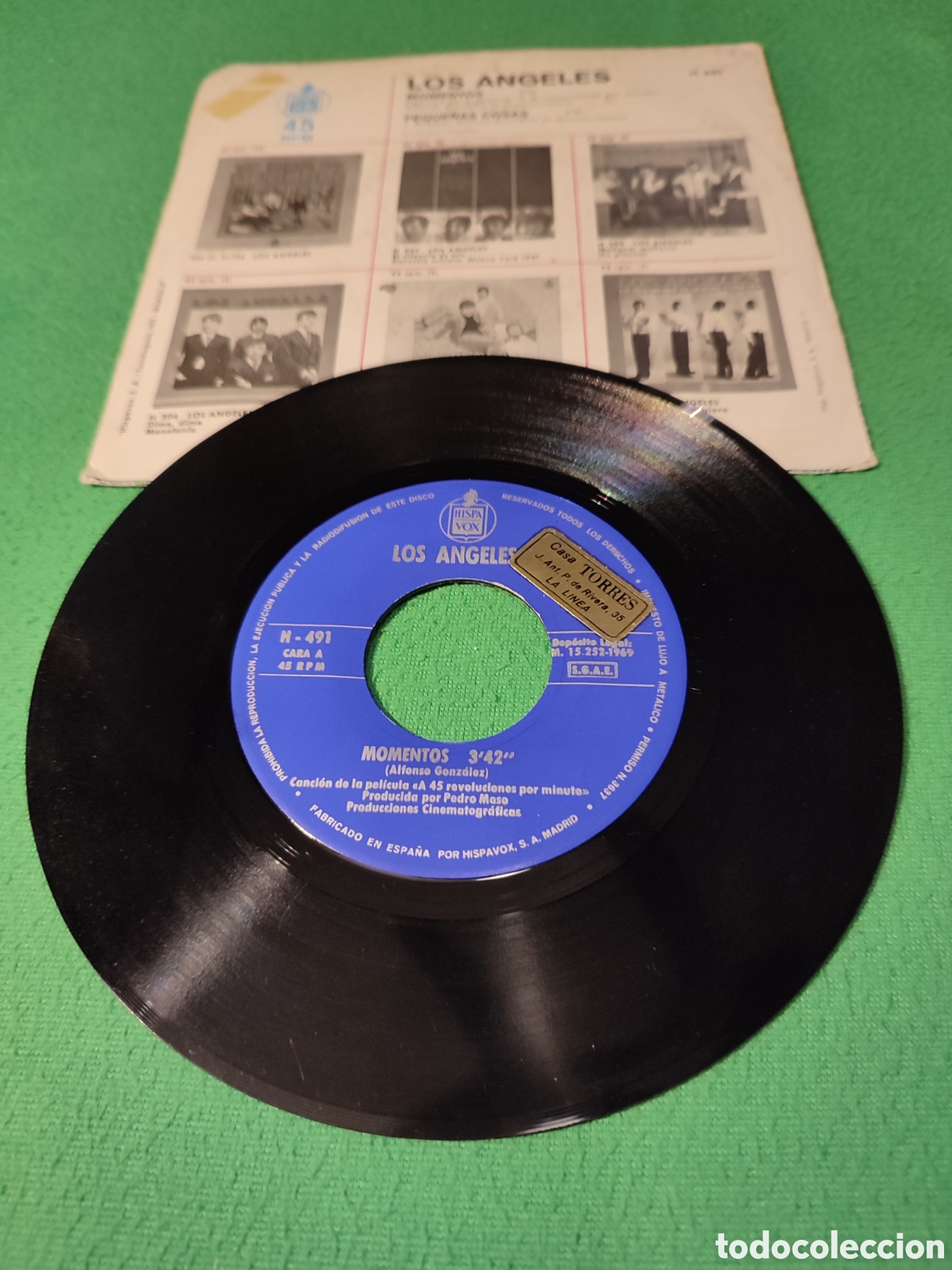 Discos de vinilo: Los &Aacute;ngeles - Momentos - Foto 2