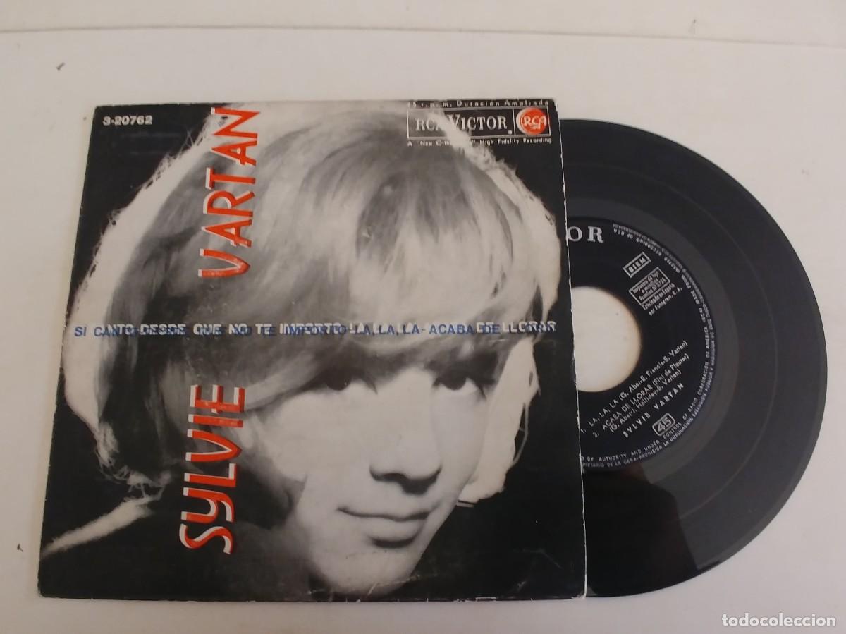 Discos de vinilo: SYLVIE VARTAN-EP SI CANTO +3 - Foto 1