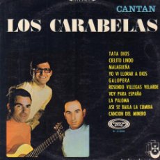 Discos de vinilo: LOS CARABELAS - TATA DIOS, CIELITO LINDO, MALAGUEÑA, GALOPERA.../ LP MOVIEPLAY 1968 RF-17709