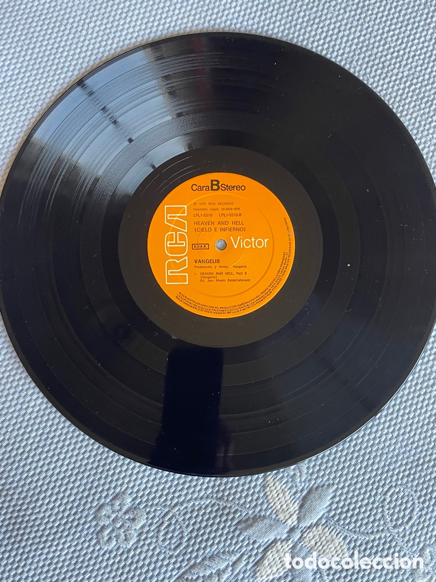 Discos de vinilo: VANGELIS - Heaven and Hell / LP - Foto 10