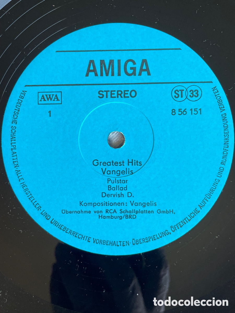 Discos de vinilo: Vangelis - Greatest Hits / LP - Foto 7