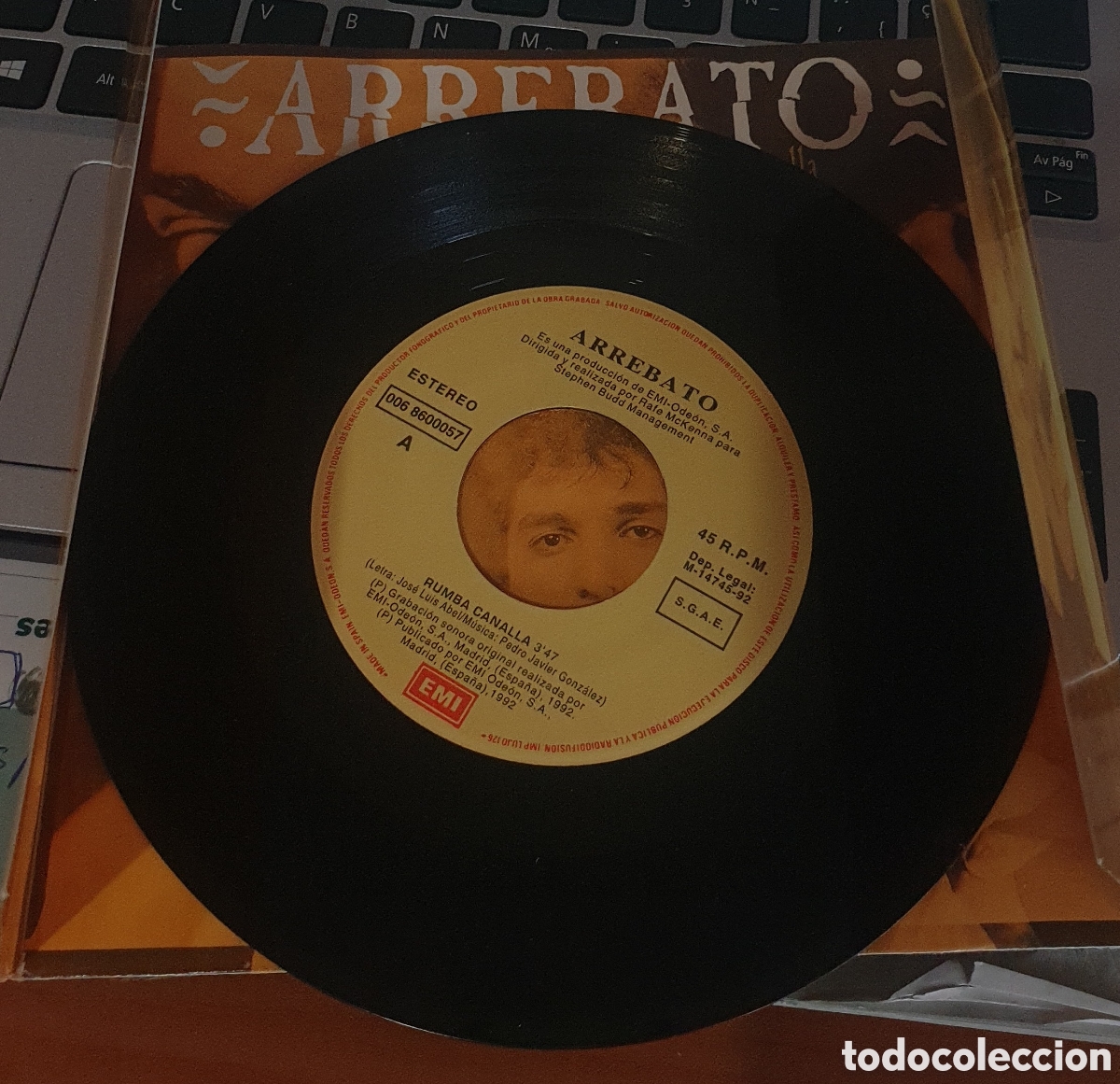 Discos de vinilo: Arrebato - rumba canalla - Foto 2