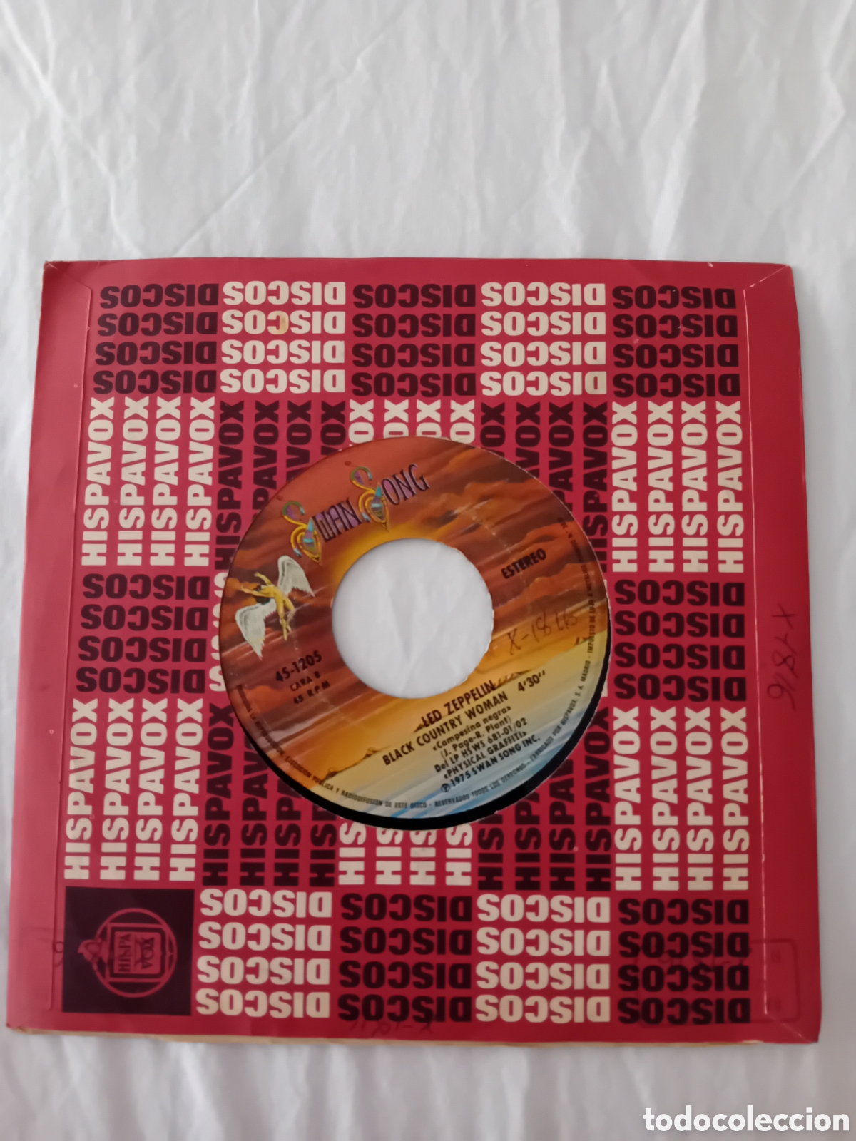 Discos de vinilo: LED ZEPPELIN. TRAMPLED UNDER FOOT - Foto 2