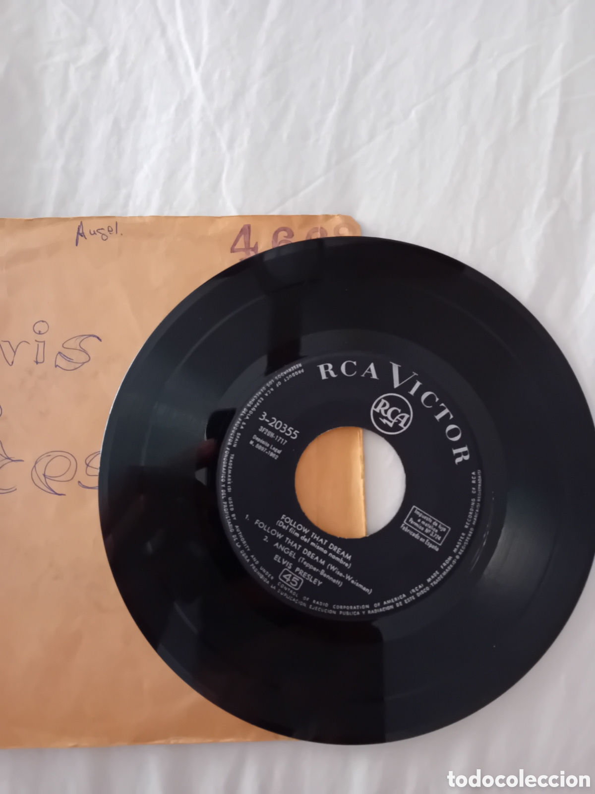 Discos de vinilo: ELVIS PRESLEY. FOLLOW THAT DREAM - Foto 1
