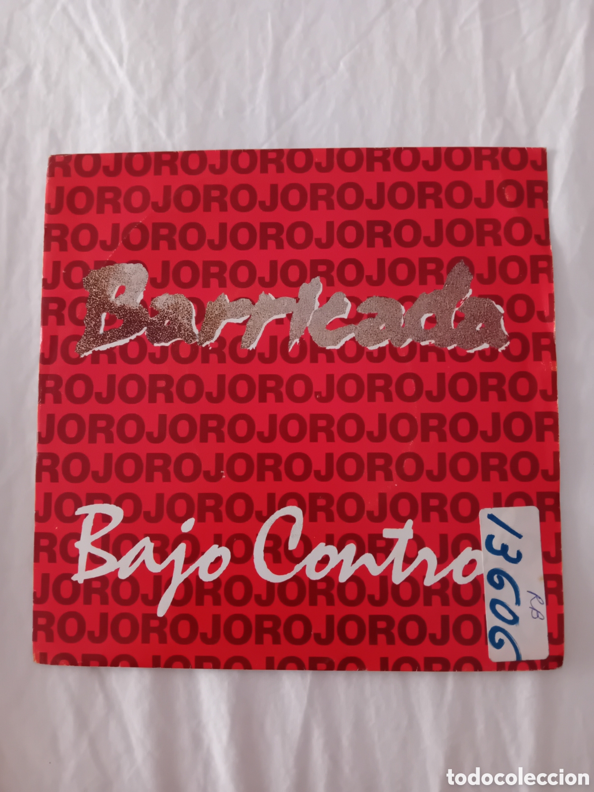 Discos de vinilo: BARRICADA. BAJO CONTROL - Foto 1