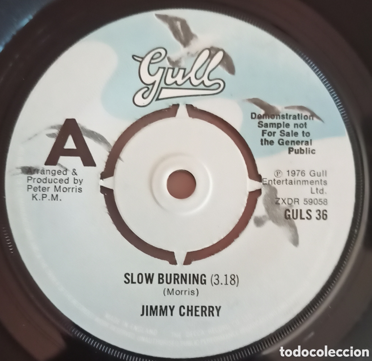 Discos de vinilo: Jimmy Cherry &lrm;&ndash; Slow Burning (Promo) - Foto 1