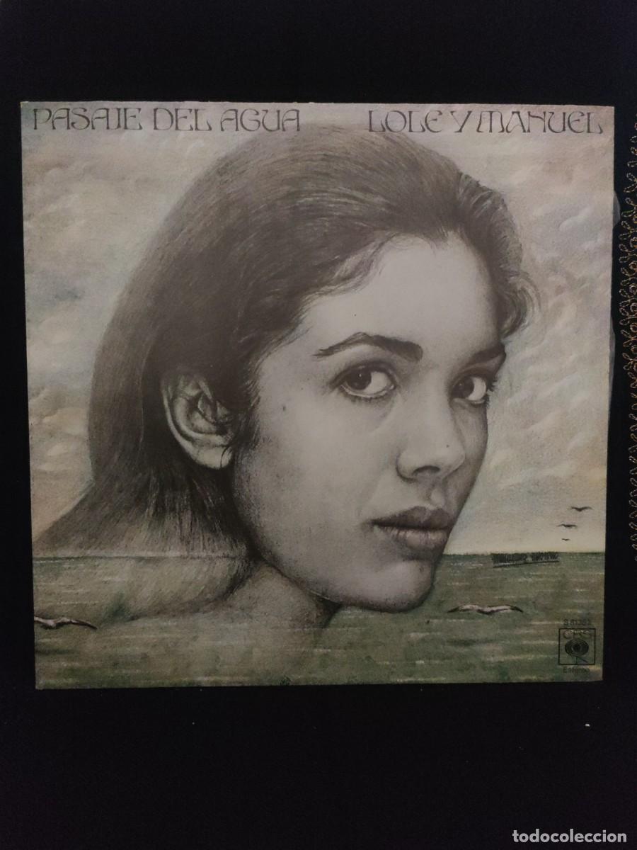 Discos de vinilo: PASAJE DEL AGUA, LOLE Y MANUEL, VINILO - Foto 1