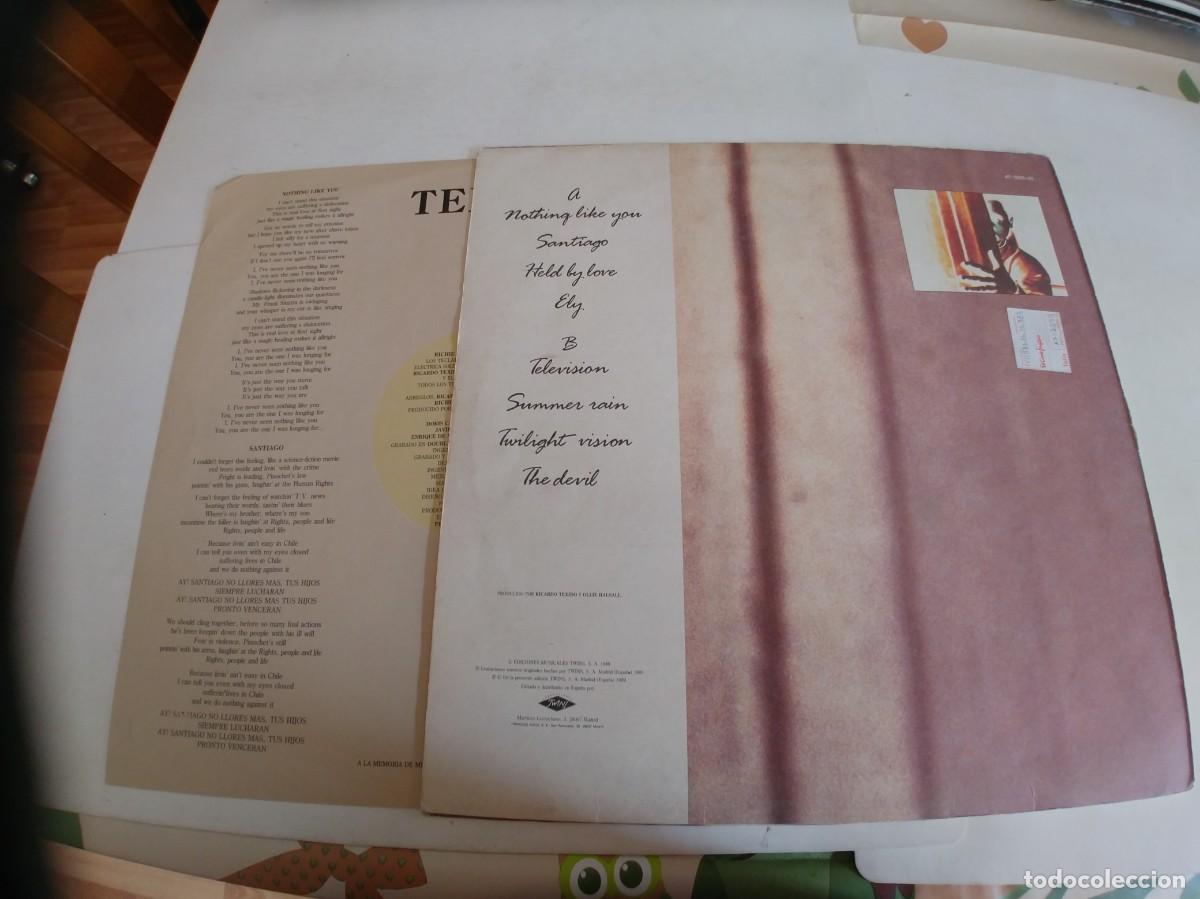 Discos de vinilo: TEXIDO-LP TEXIDO-LETRAS - Foto 2