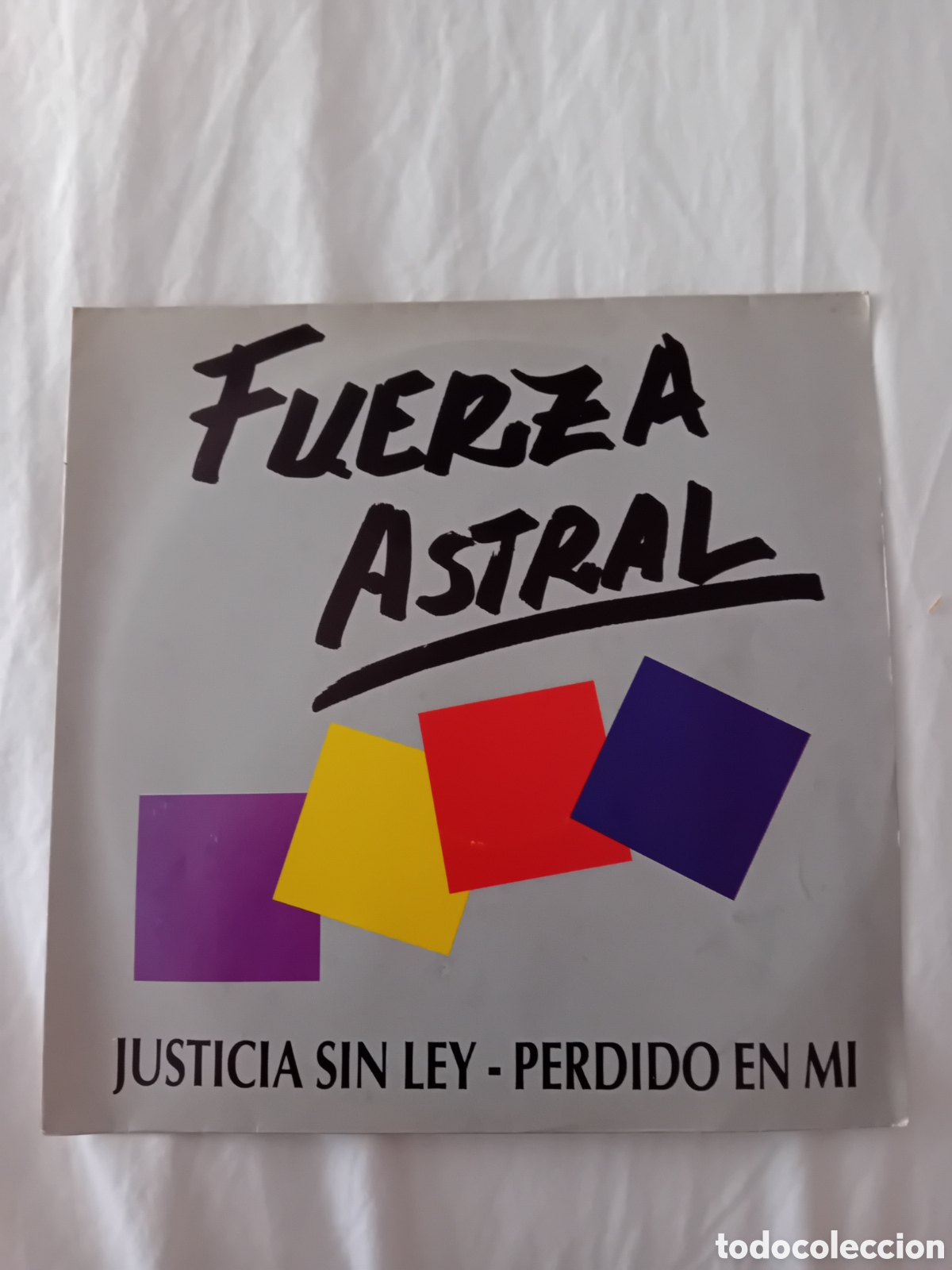 Discos de vinilo: FUERZA ASTRAL. JUSTICIA SIN LEY - Foto 1