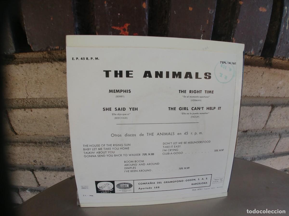 Discos de vinilo: THE ANIMALS-EP MEMPHIS +3 - Foto 2