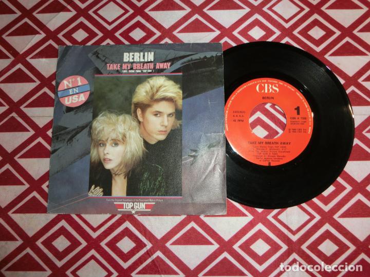 Discos de vinilo: BERLIN - TAKE MY BREATH AWAY - Foto 1