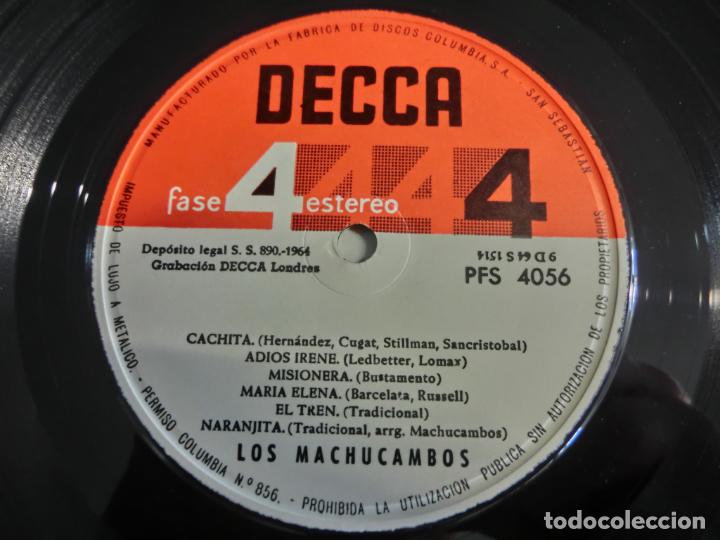 Discos de vinilo: LOS MACHUCAMBOS - MUCHO MACHUCAMBOS - Foto 3